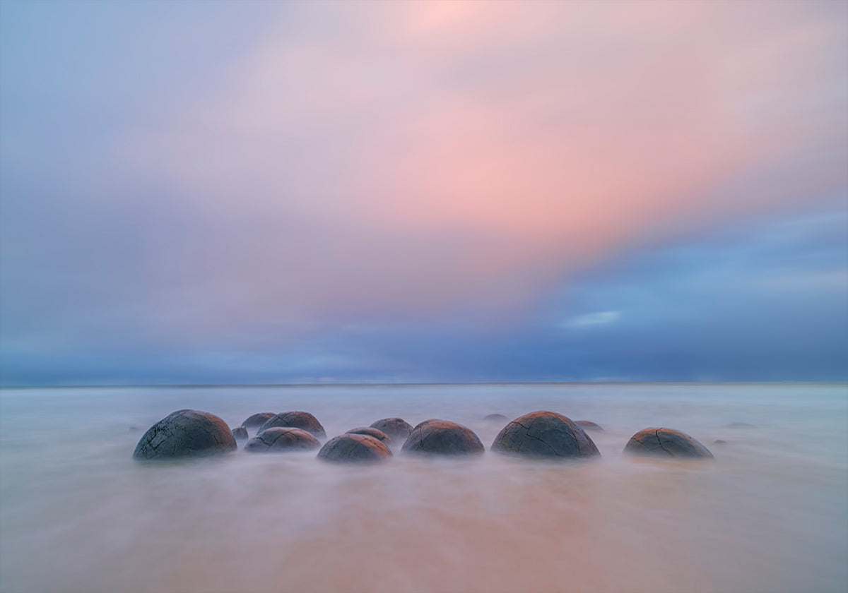 Moeraki lohkareita