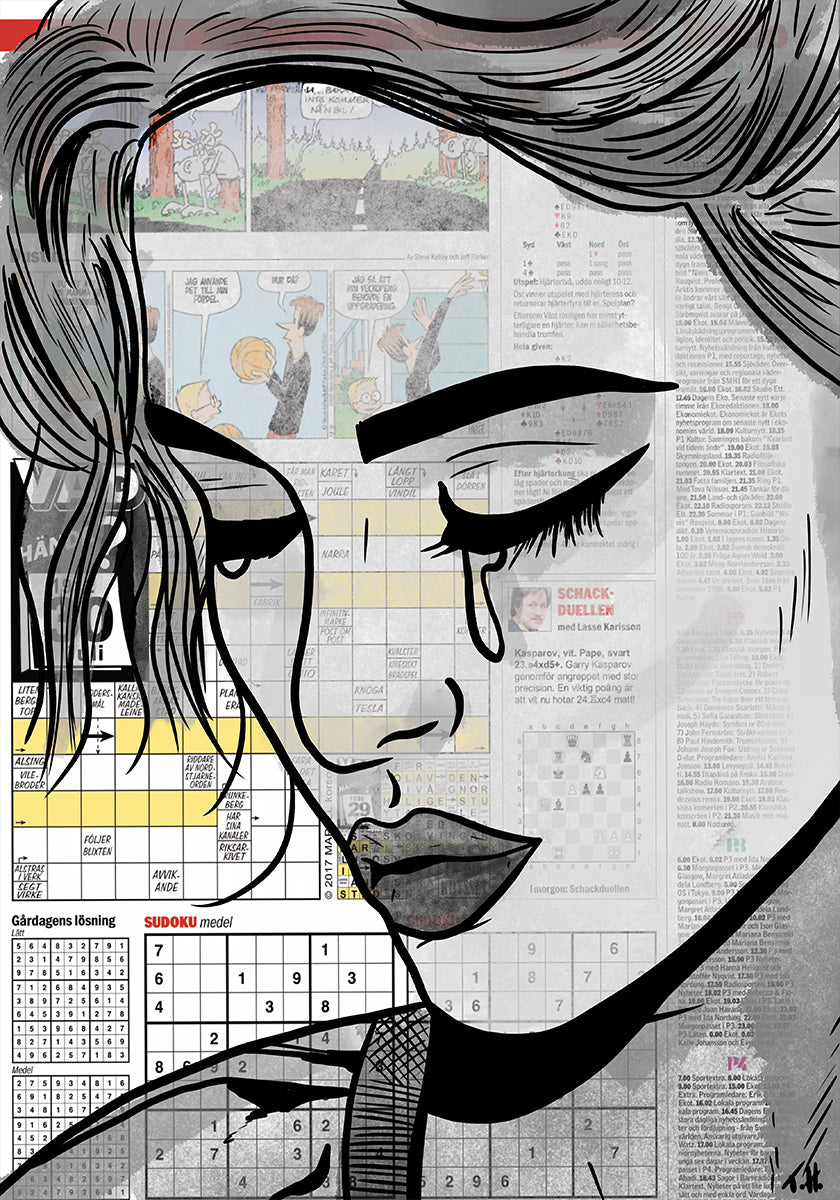 Paperi-tytön juliste