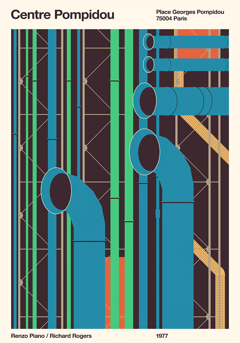 Pompidou juliste