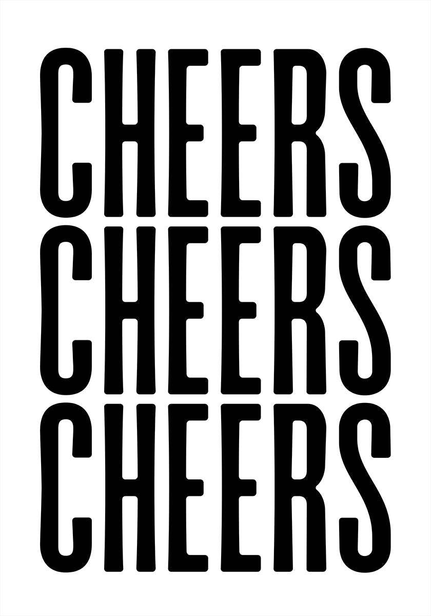 Triple Cheers -juliste