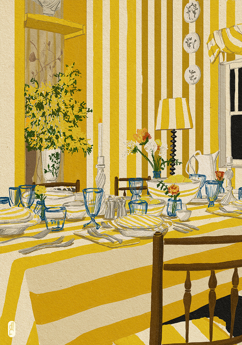 Viikko 30 Huoneen muotokuvajuliste