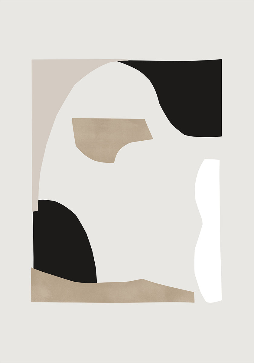 Abstract Shapes 2 -juliste