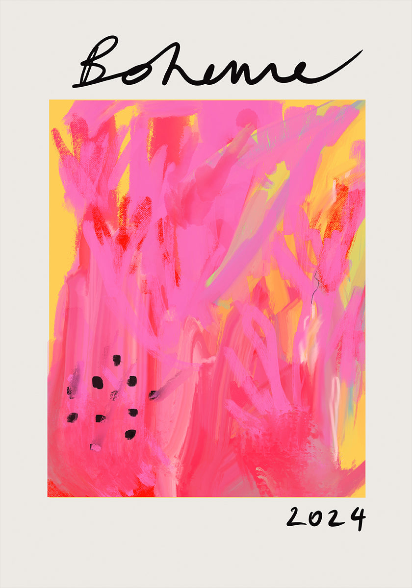 Bohemeyellow Ratioiso -juliste