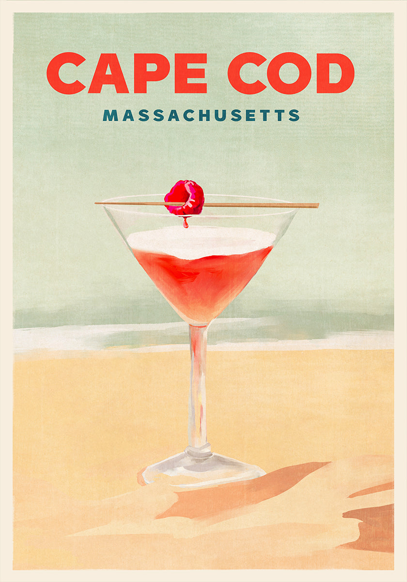 Cape Cod Cocktail Tall -juliste