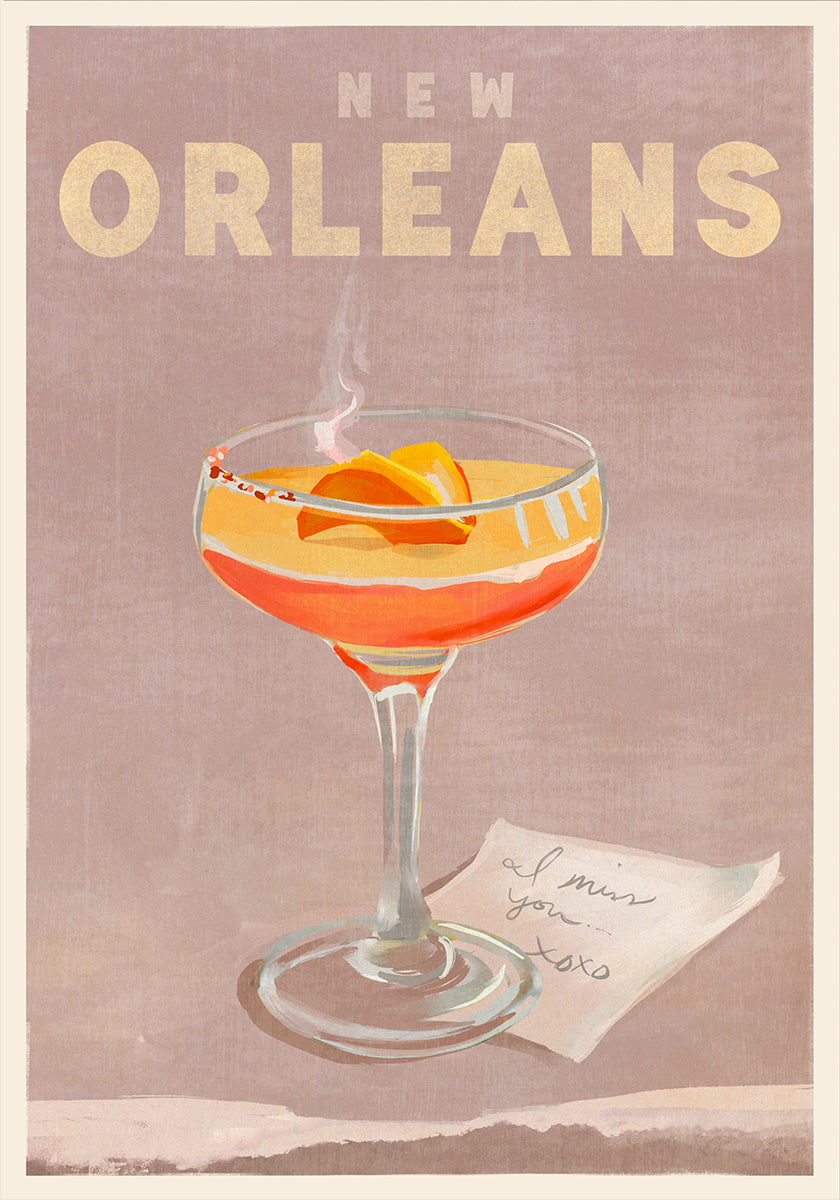 New Orleans Cocktail -matkajuliste