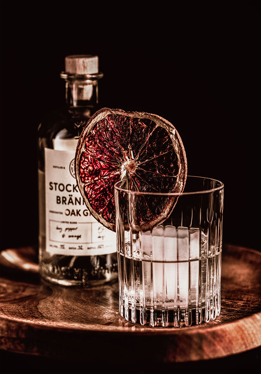 Sipping Gin -juliste