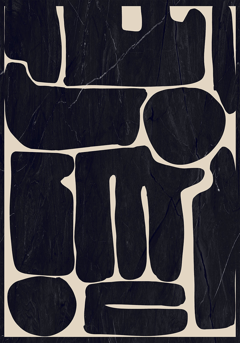 Moderni abstrakti minimaaliset muodot 162 juliste