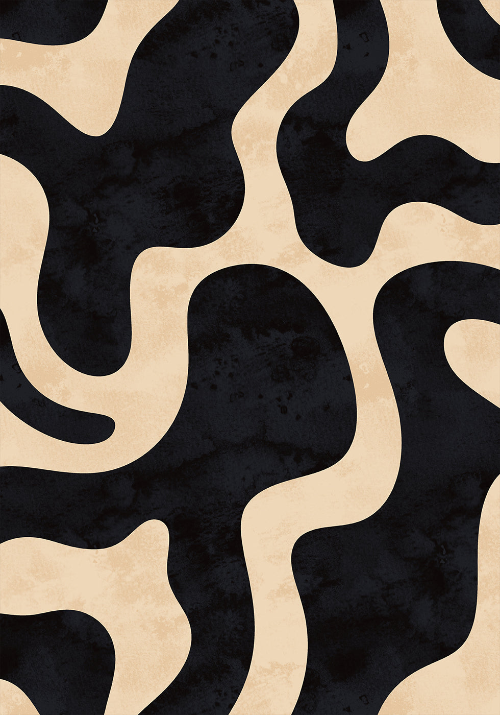 Organic Abstract Shapes -juliste