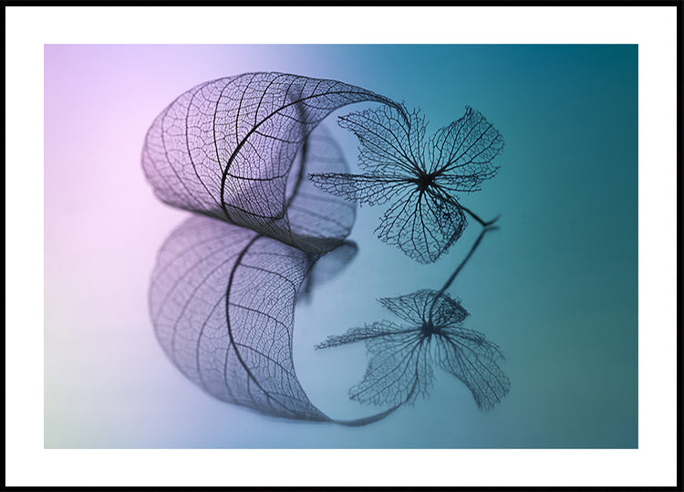 Lehden ja kukan tarina -juliste