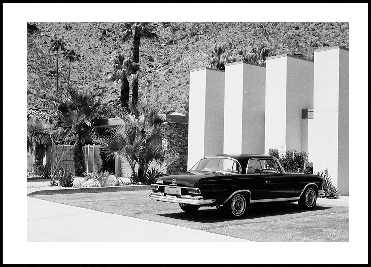 Old  Car in Palm Springs Plakat - Posterbox.dk