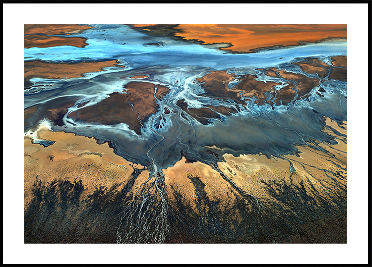 California Aerial - Aavikko ylhäältä -juliste