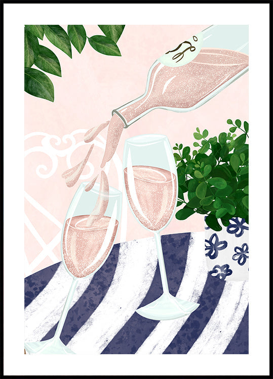 Kiiltävä rosé