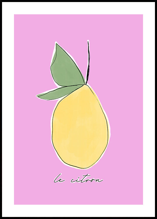 Citrus Delight -juliste