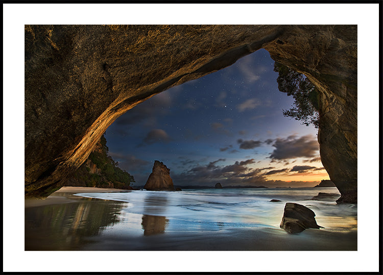 Cathedral Cove -juliste