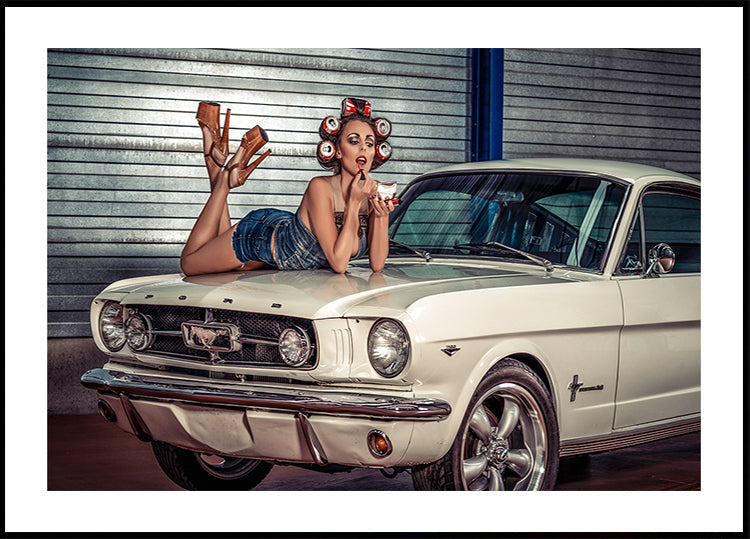 Kulta, voit ajaa autoani ..... Juliste