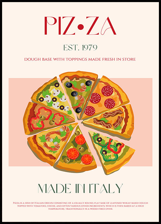 Slices of Italy -juliste