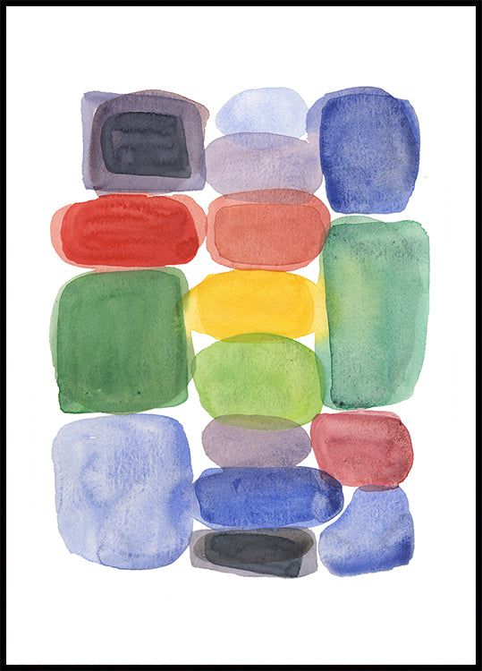 Color Blocks 2 -juliste