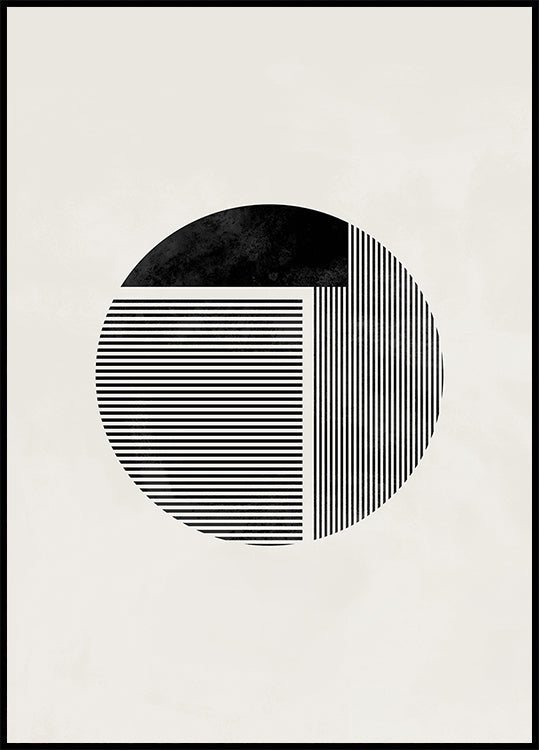 Minimalistinen pyöreä