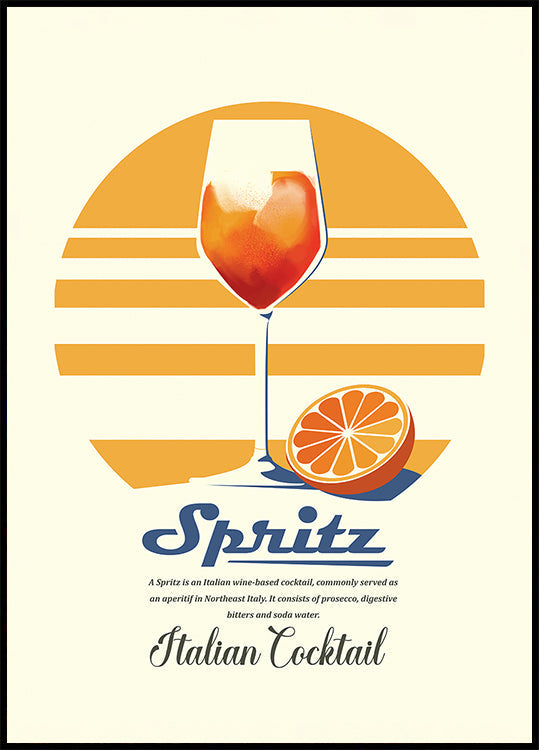 Spritz summer print juliste