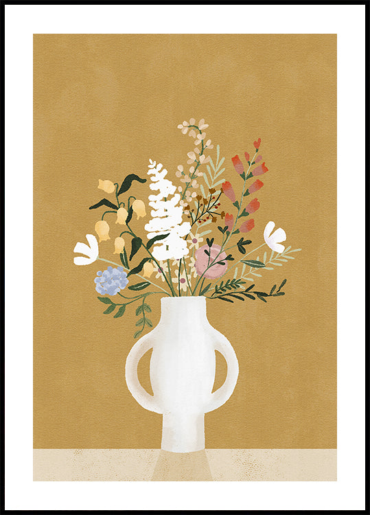 Autumn Bouquet Poster