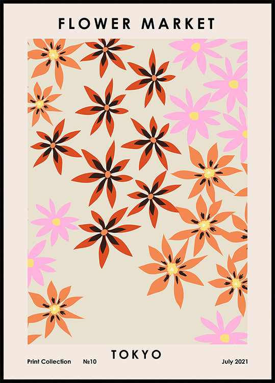 Flower Market Tokion juliste