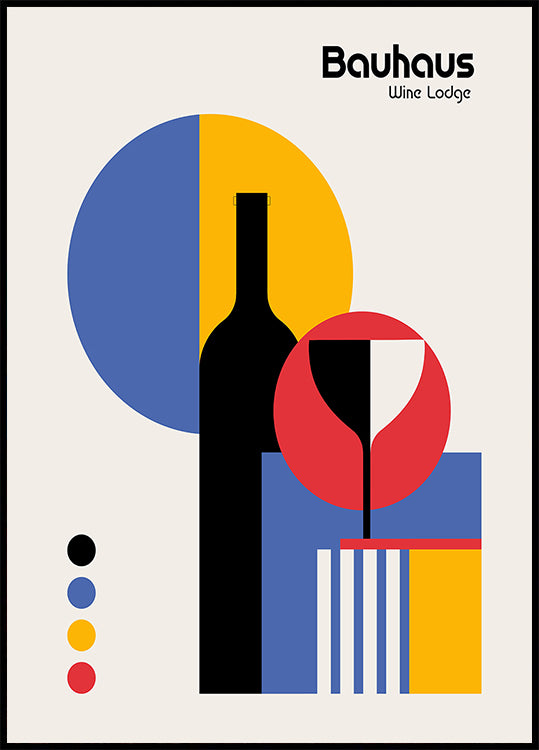 Bauhaus Wine Lodge -juliste