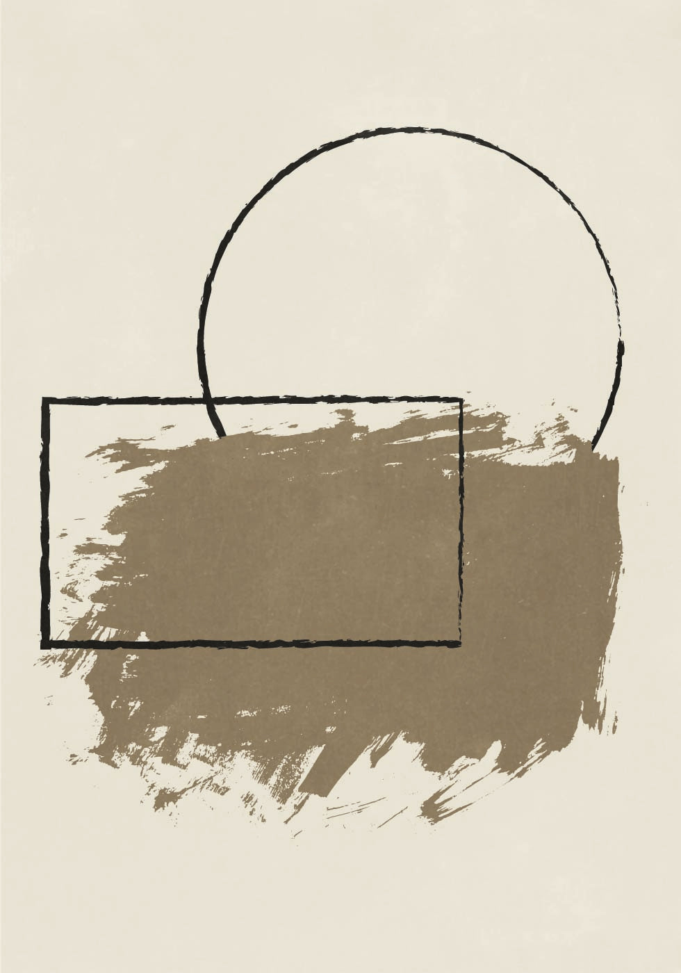 Layered Abstract No. 2 Plakat - Posterbox.dk