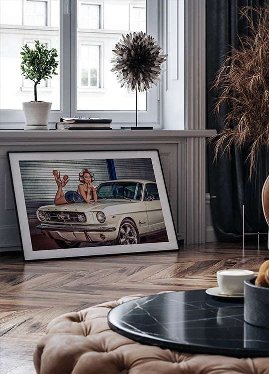 Kulta, voit ajaa autoani ..... Juliste