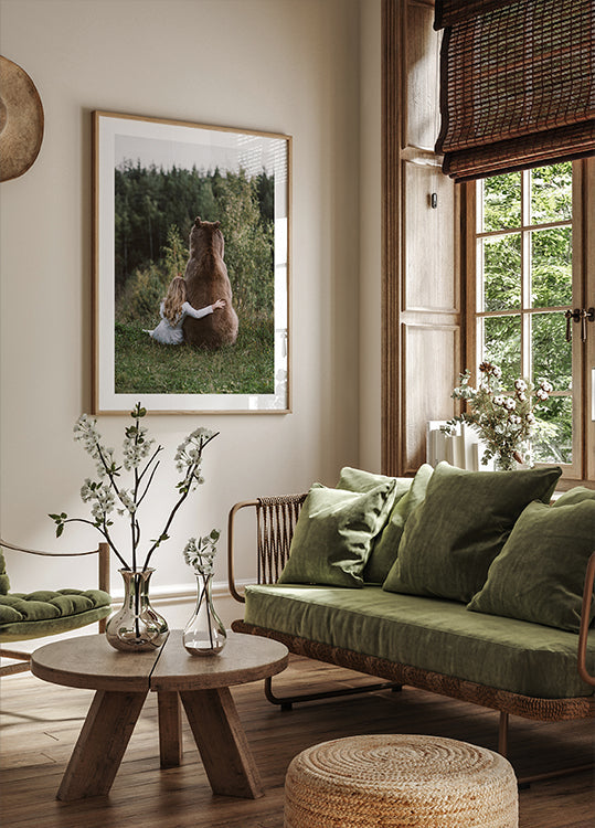 Naiset ja karhu -juliste