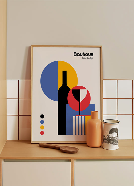 Bauhaus Wine Lodge -juliste
