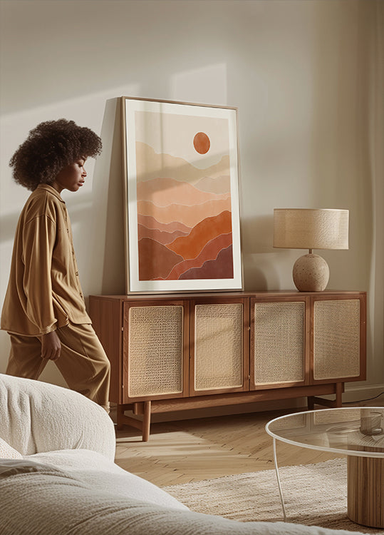 Aavikon auringonnousu