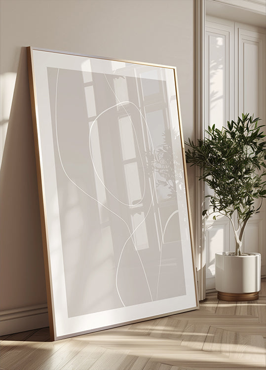 Flowing Lines Harmony Juliste