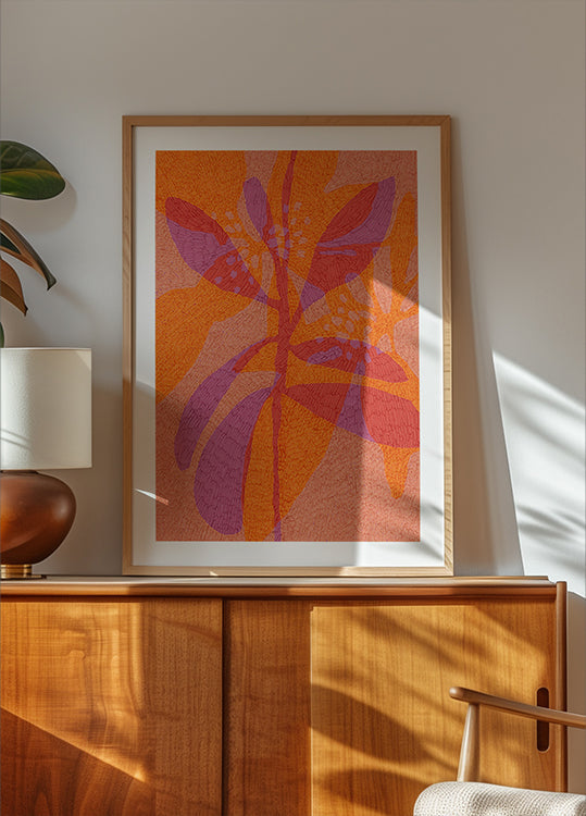 Terälehtiä Vibrance -juliste