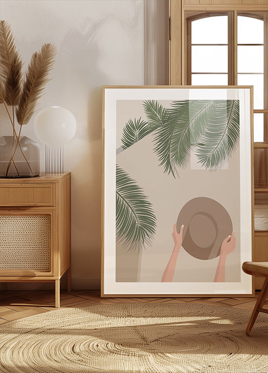 Nauti hetkestä 1, Tropical Palms ja Summer Hat -juliste
