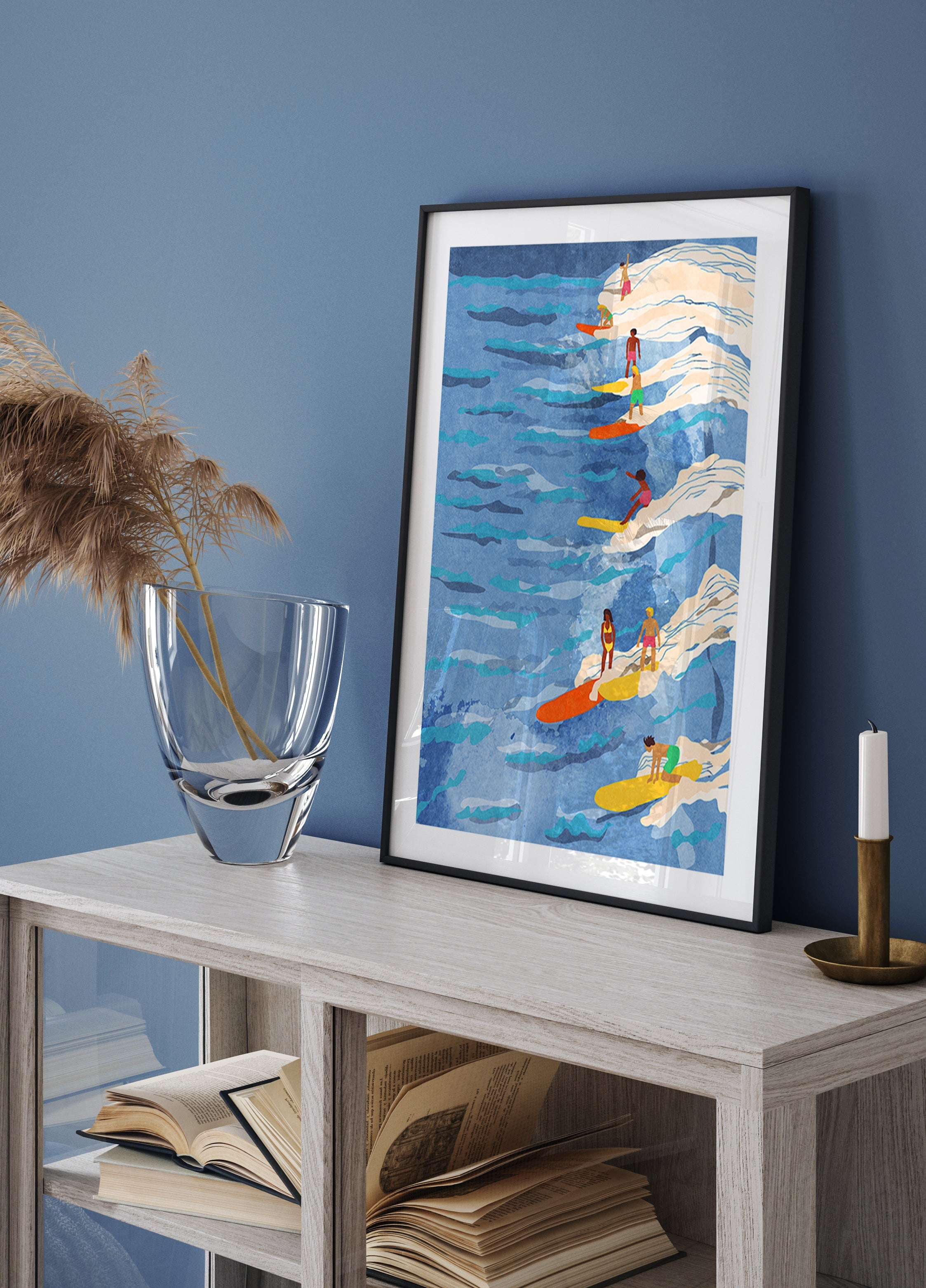 jäähdytetty surffausjuliste