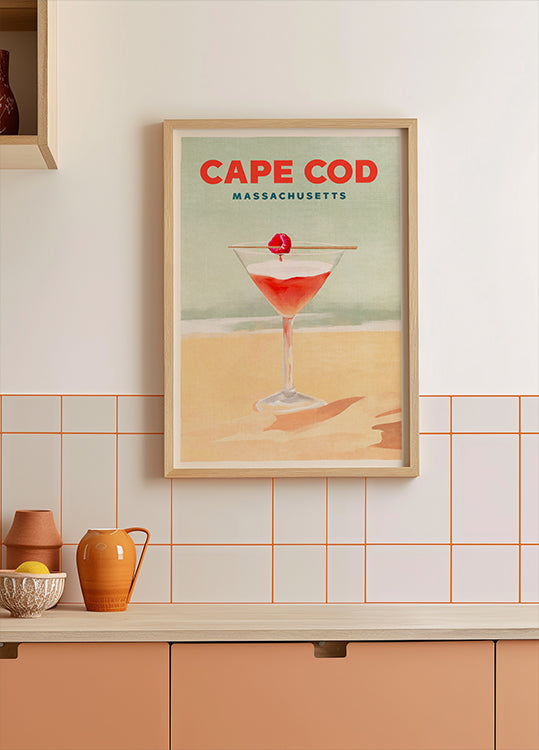 Cape Cod Cocktail Tall -juliste