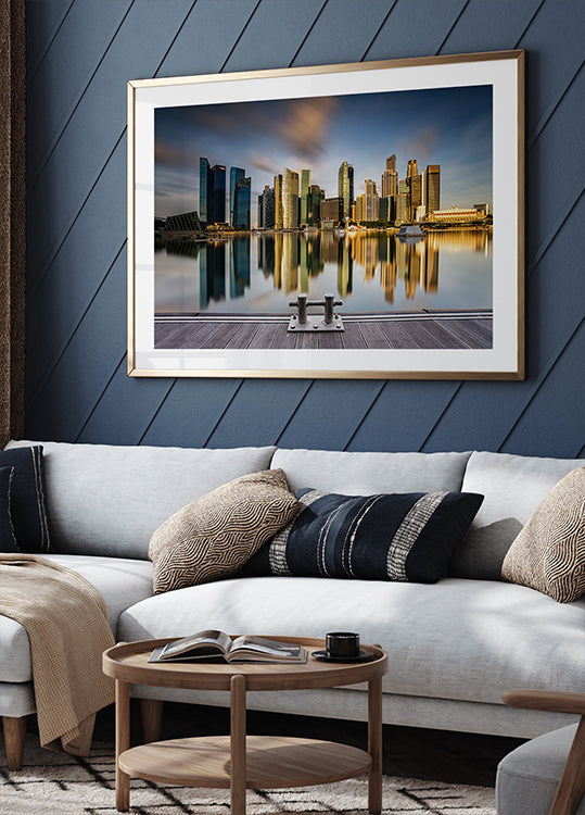 Kultainen aamu Singaporessa