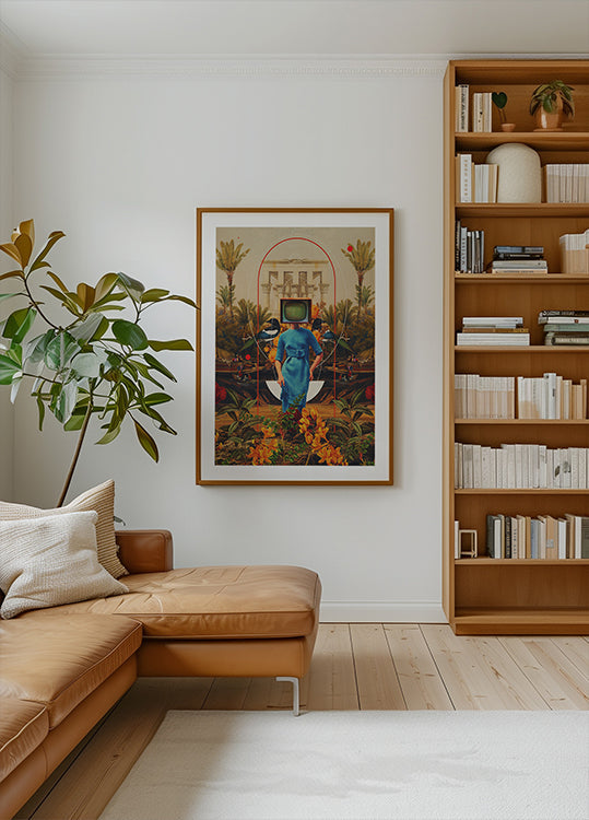 Tässä Asymmetries-juliste