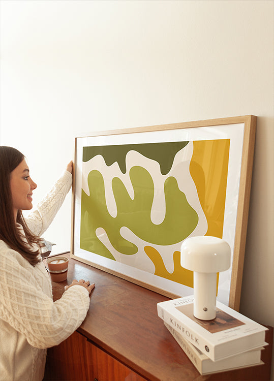 Modernit värikkäät muodot