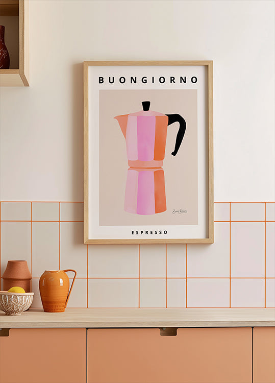 Buongiorno Espresso -juliste
