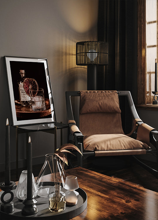 Sipping Gin -juliste