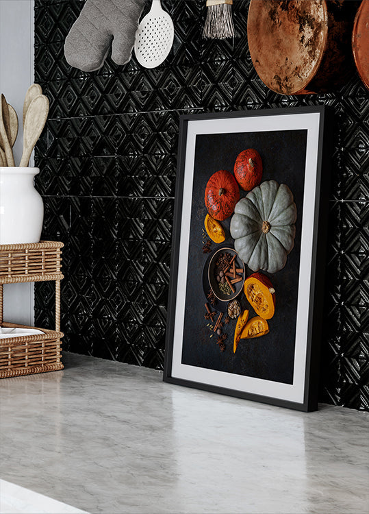 Syksy pöydällä Juliste