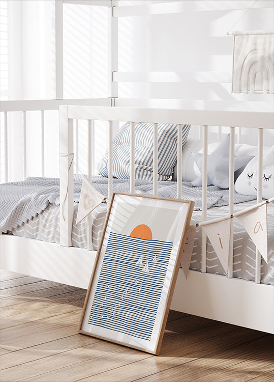 Kolme valkoista purjetta -juliste