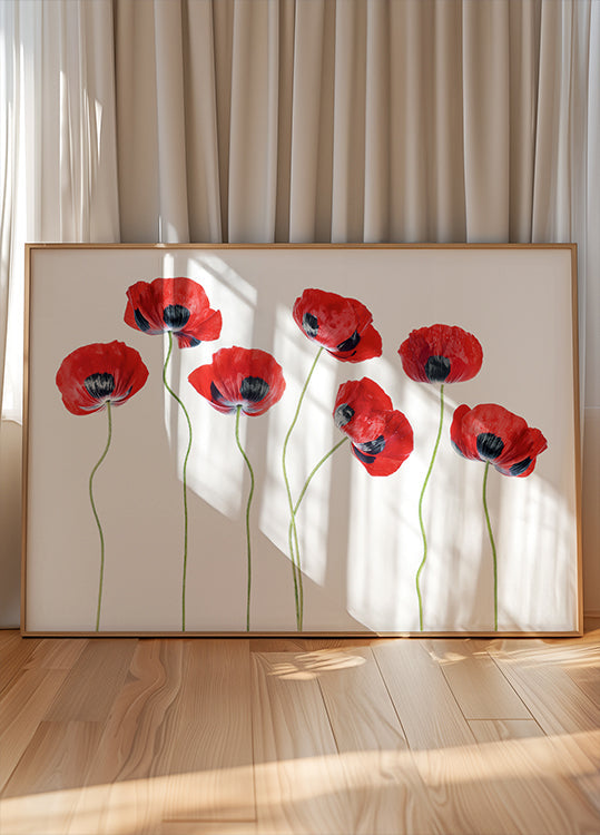 Ladybird Poppies -juliste