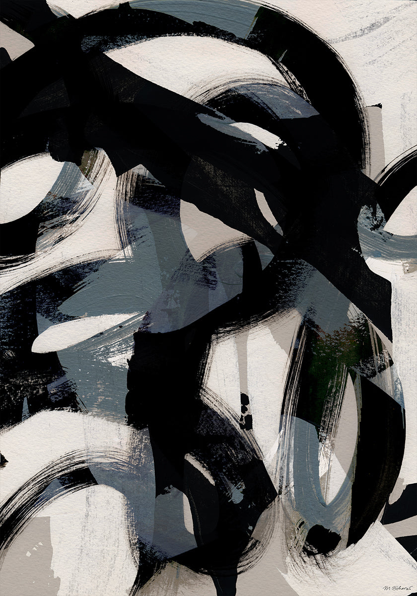 Abstrakti siveltimen vedot 152 juliste