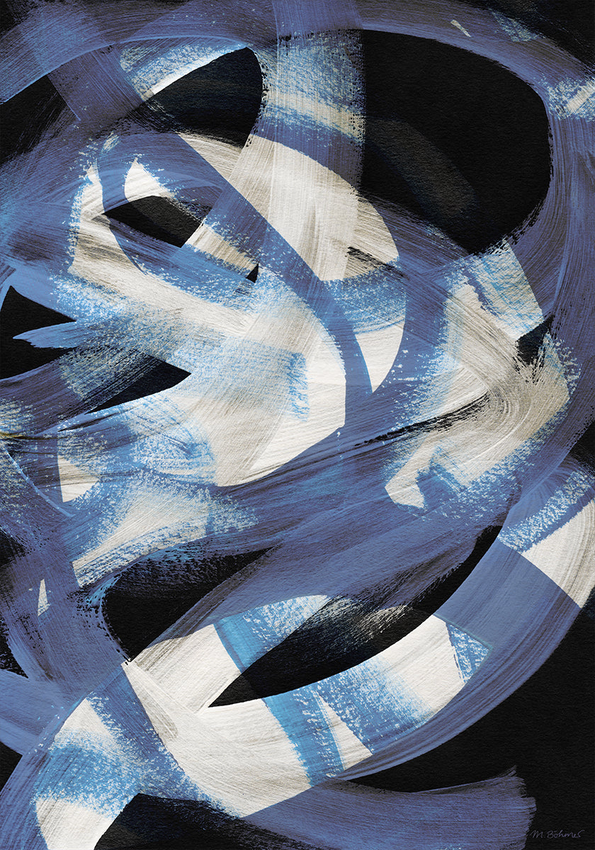 Abstrakti siveltimen vedot 128 juliste