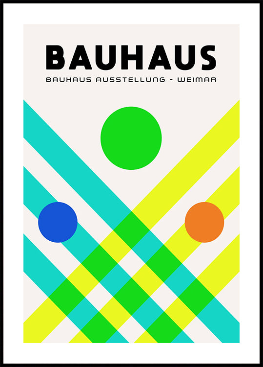 Bauhaus Color Plakat - Posterbox.dk