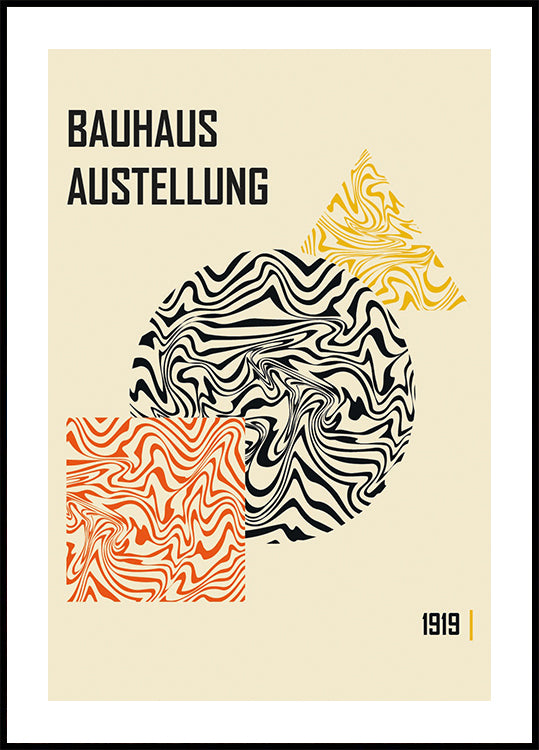 Bauhaus Color Shapes No.2 Plakat - Posterbox.dk