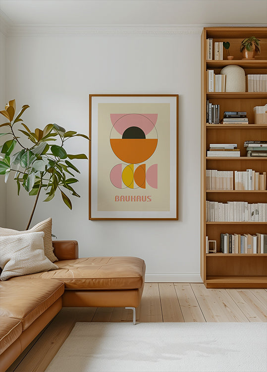 Bauhaus Color Shapes No.4 Plakat - Posterbox.dk