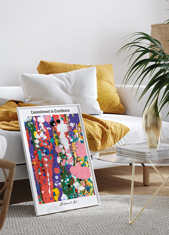 Commitment to Excellence Plakat - Posterbox.dk